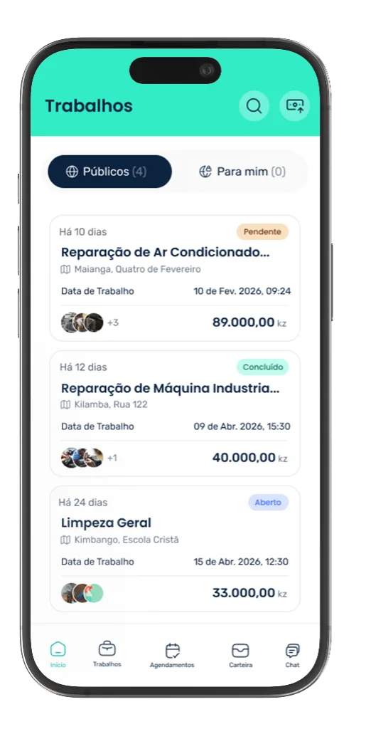 App - Trabalhos