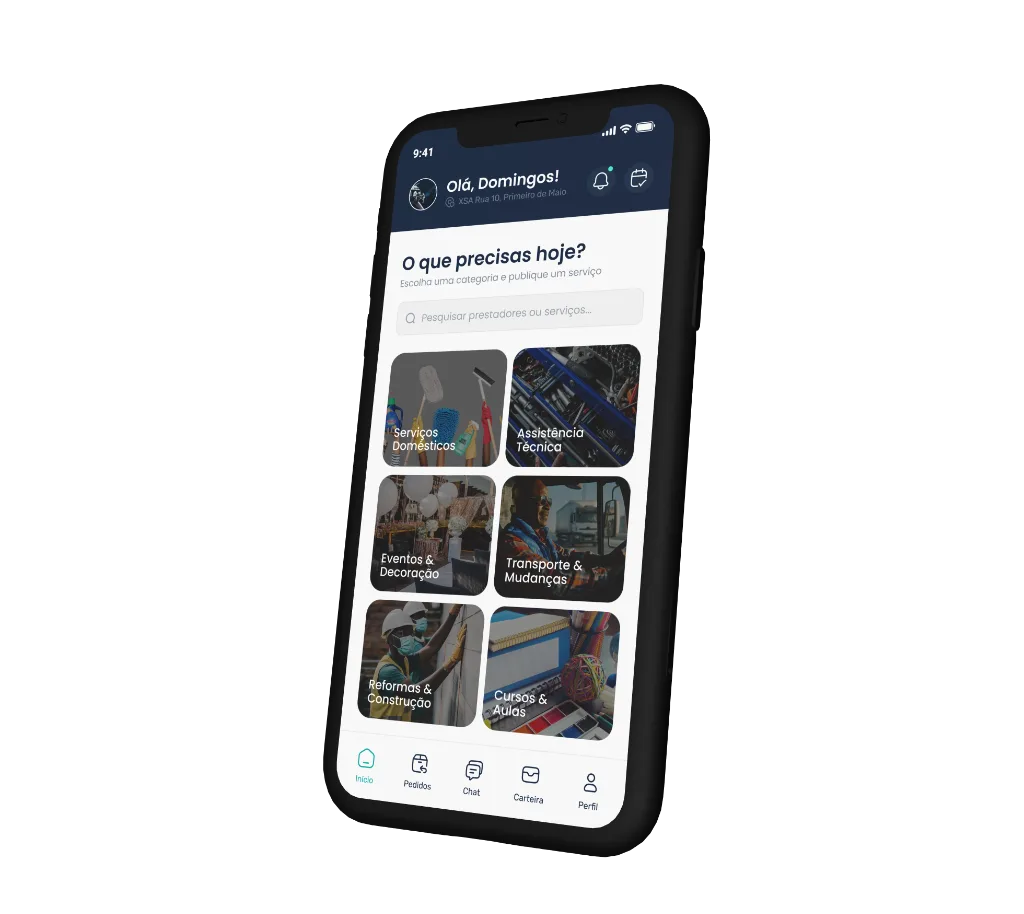 App Mockup Left